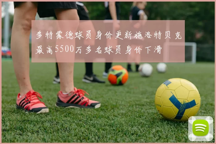 多特蒙德球员身价更新施洛特贝克最高5500万多名球员身价下滑