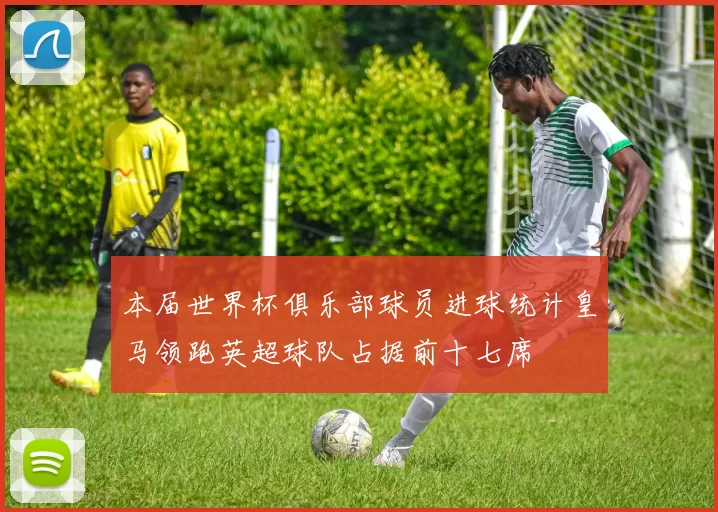 本届世界杯俱乐部球员进球统计皇马领跑英超球队占据前十七席